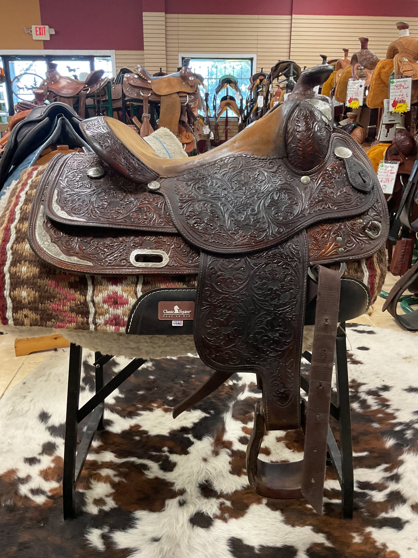 Used Circle Y Show Saddle