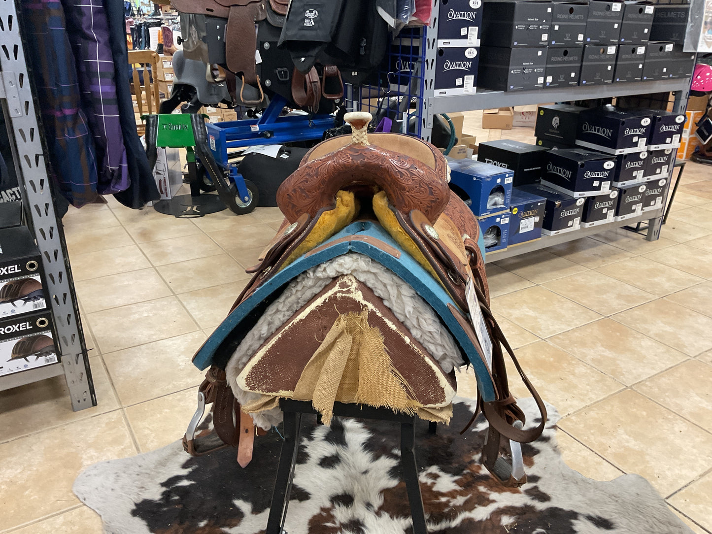 Used Barrel Saddle
