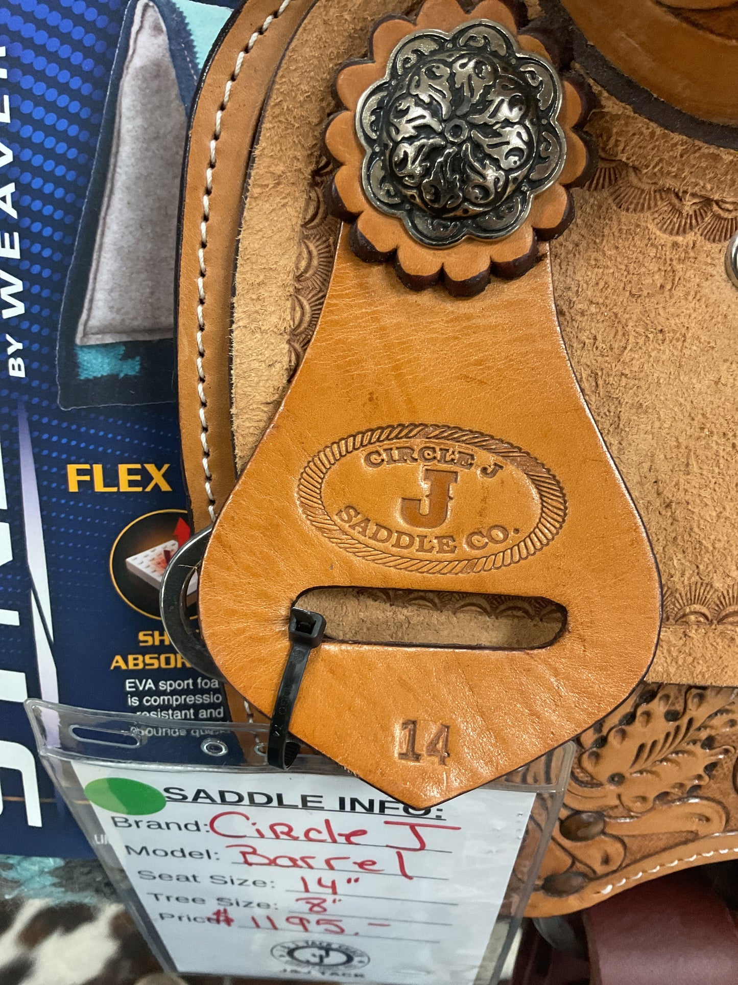 Circle J Barrel Saddle