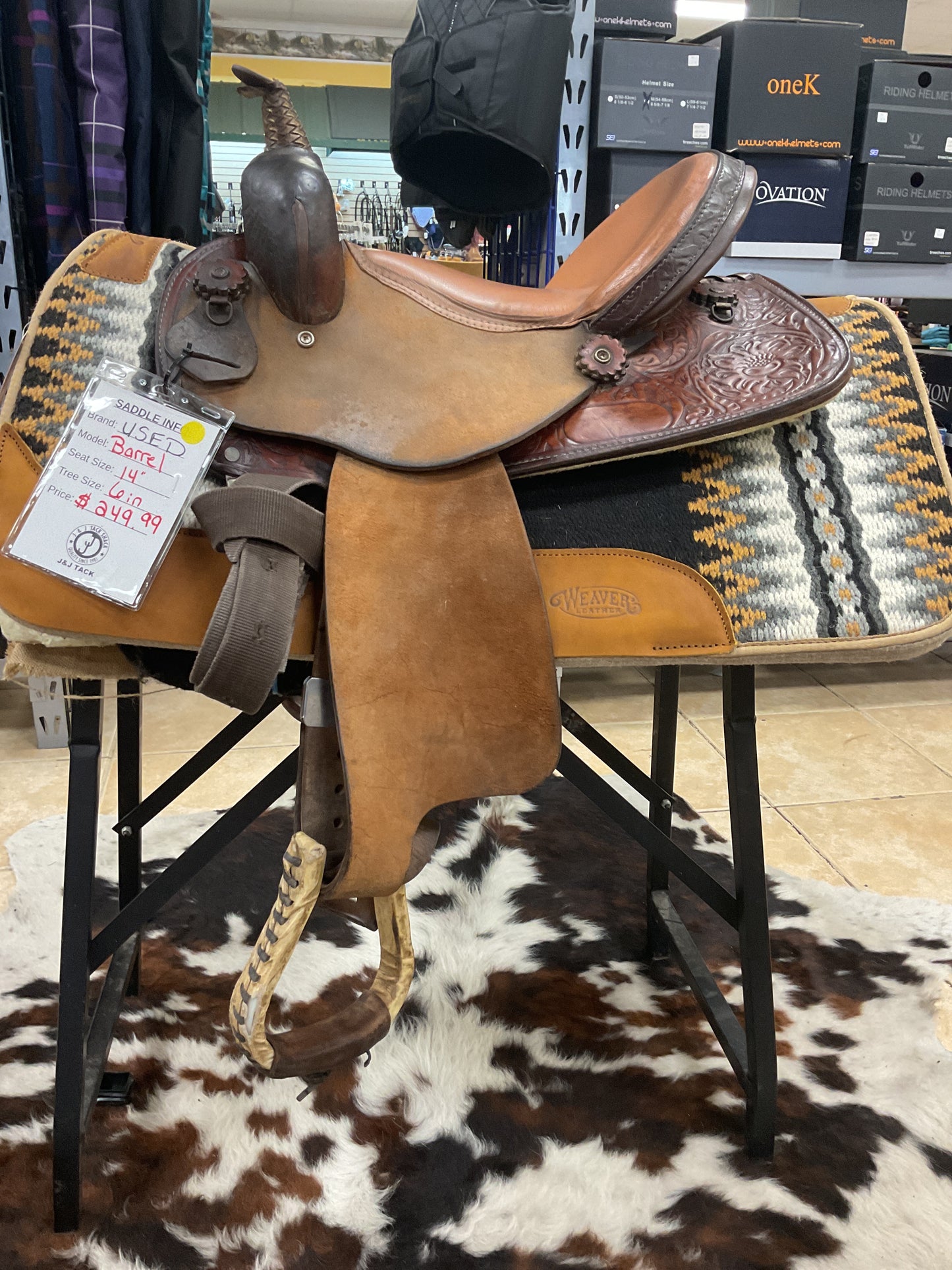 Used Barrel Saddle
