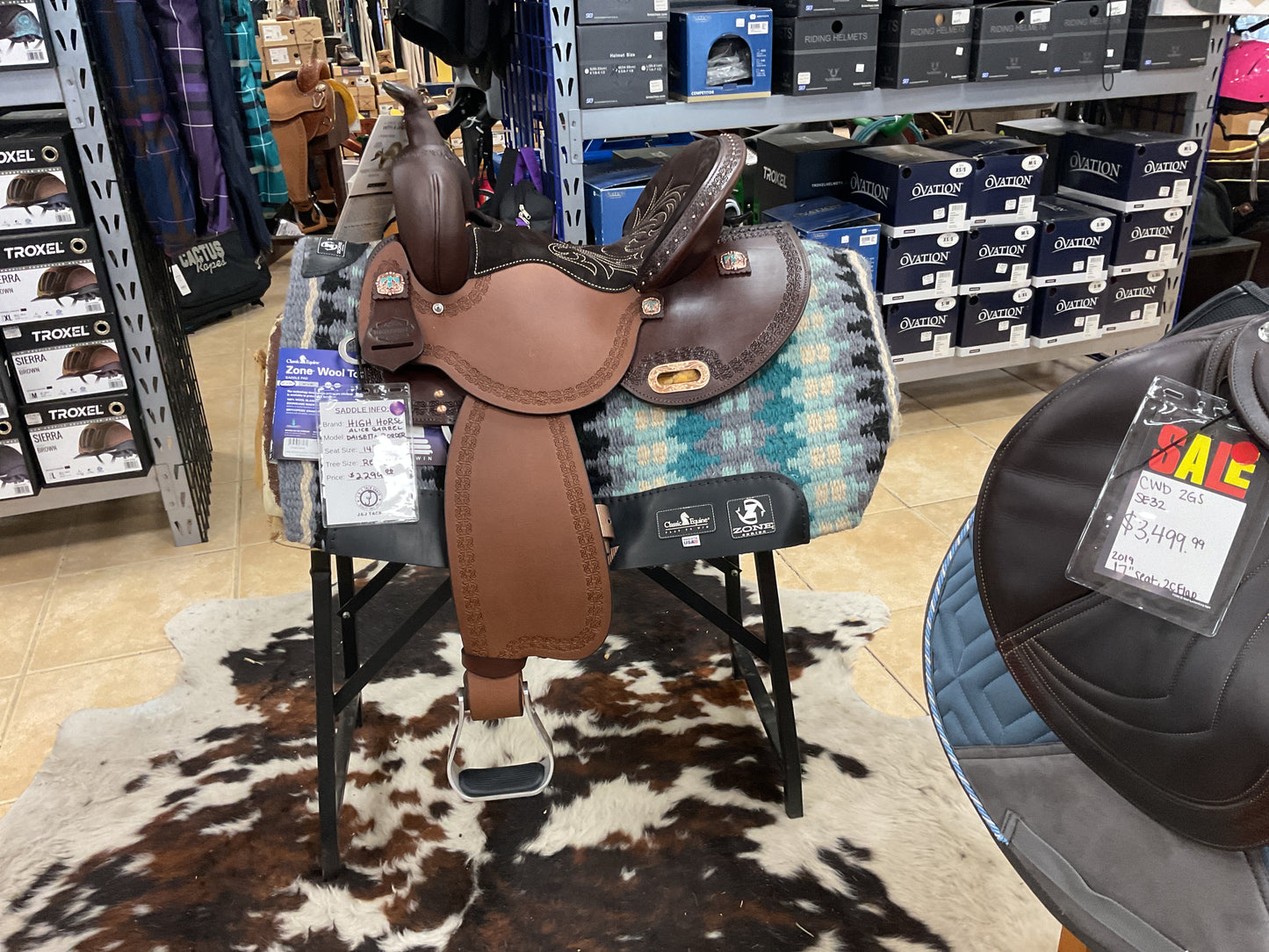 High Horse BARREL SADDLE
