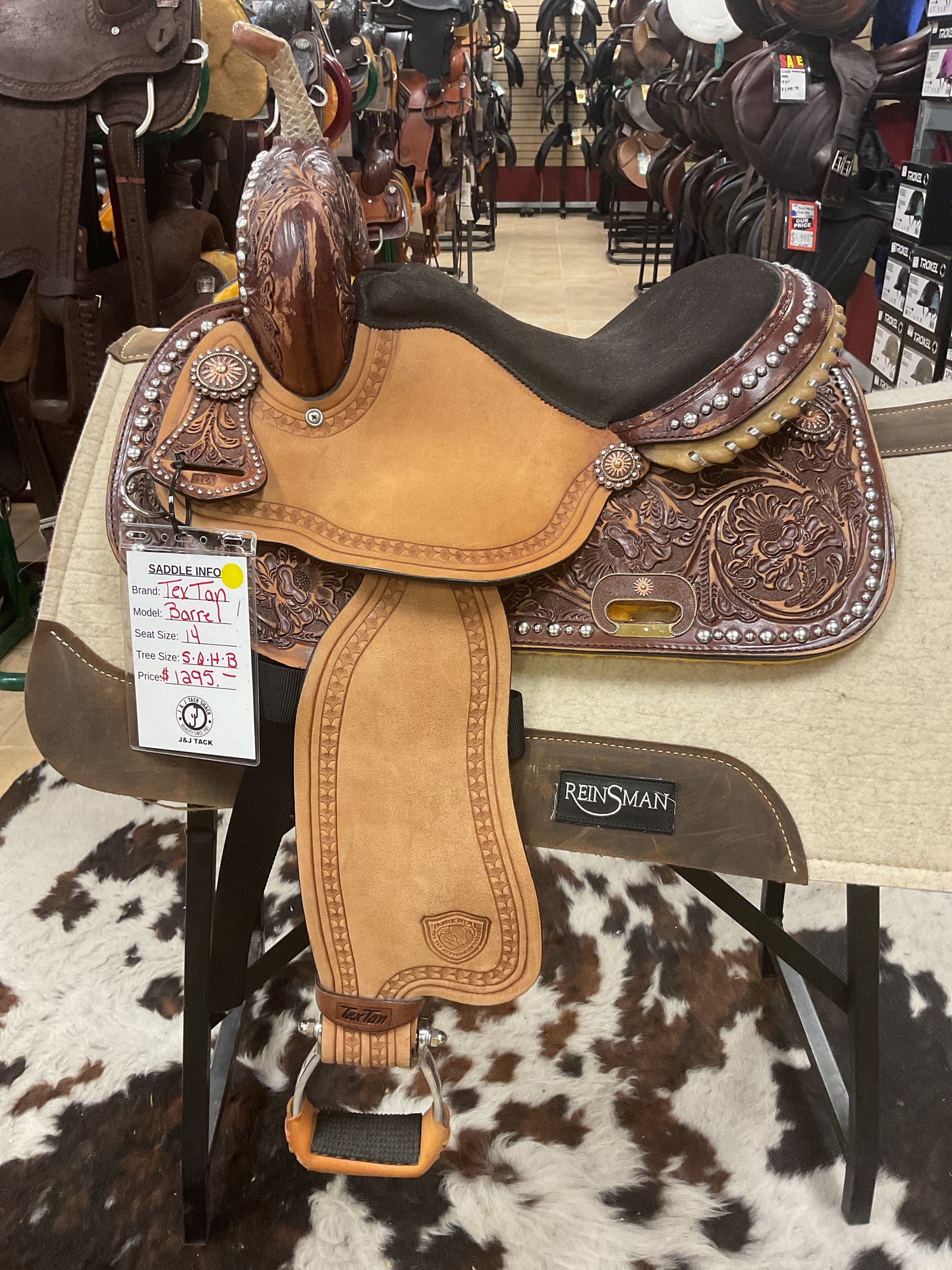 TexTan Barrel Saddle