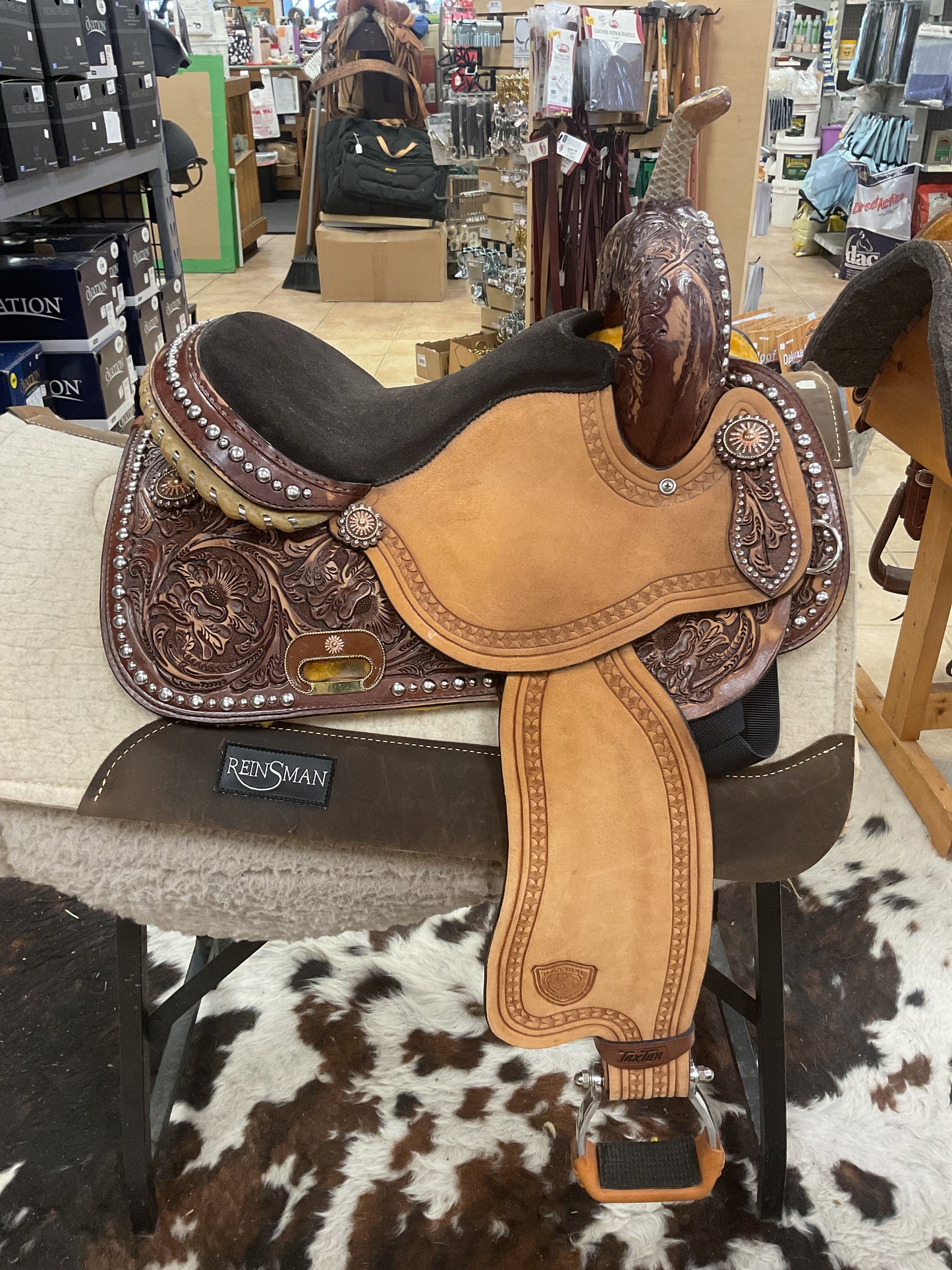 TexTan Barrel Saddle