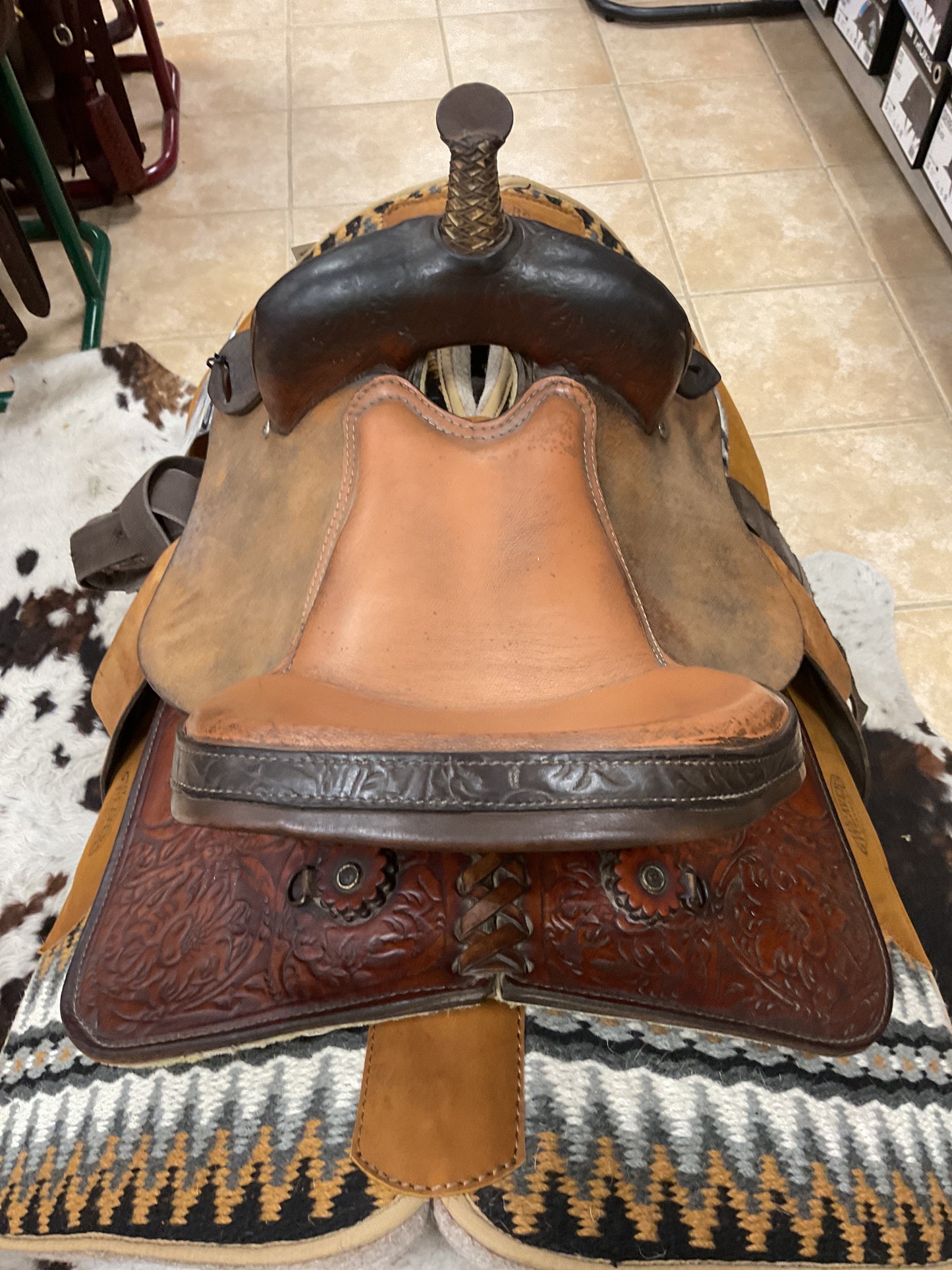 Used Barrel Saddle