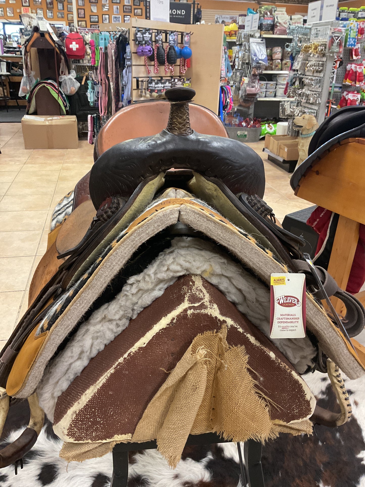 Used Barrel Saddle