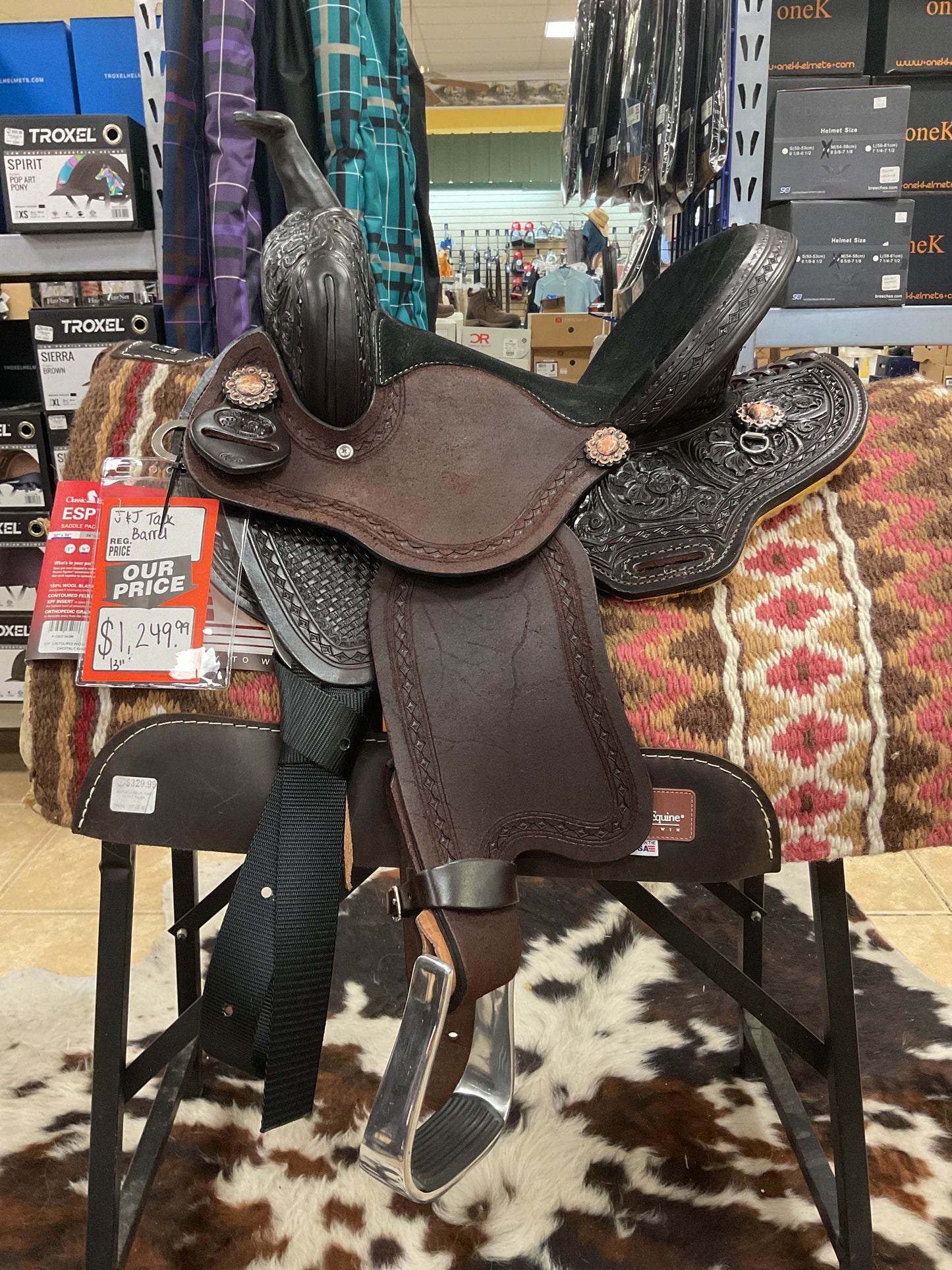 J & J Tack Youth Barrel