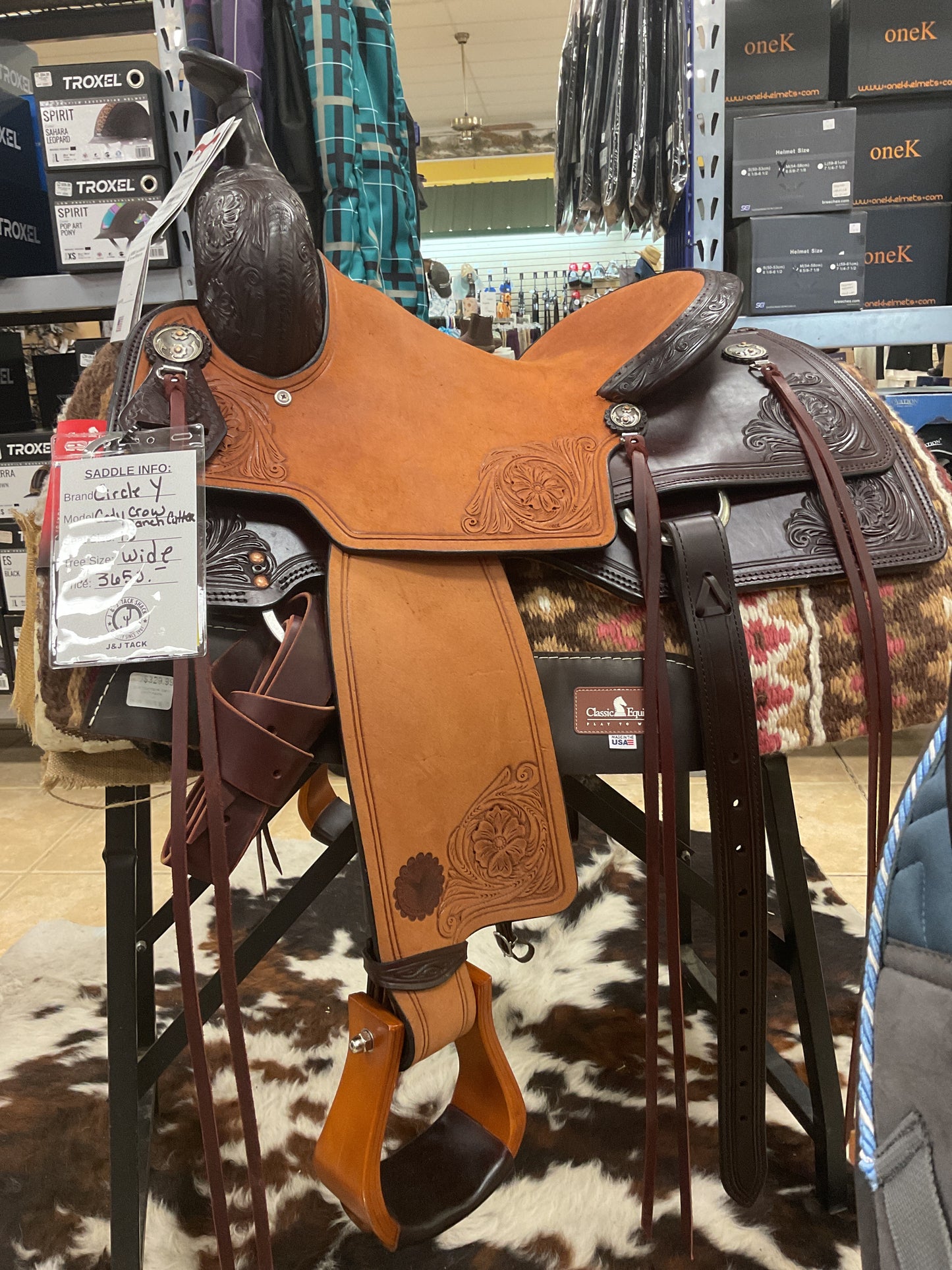 Circle Y Cody Crow Ranch Cutter