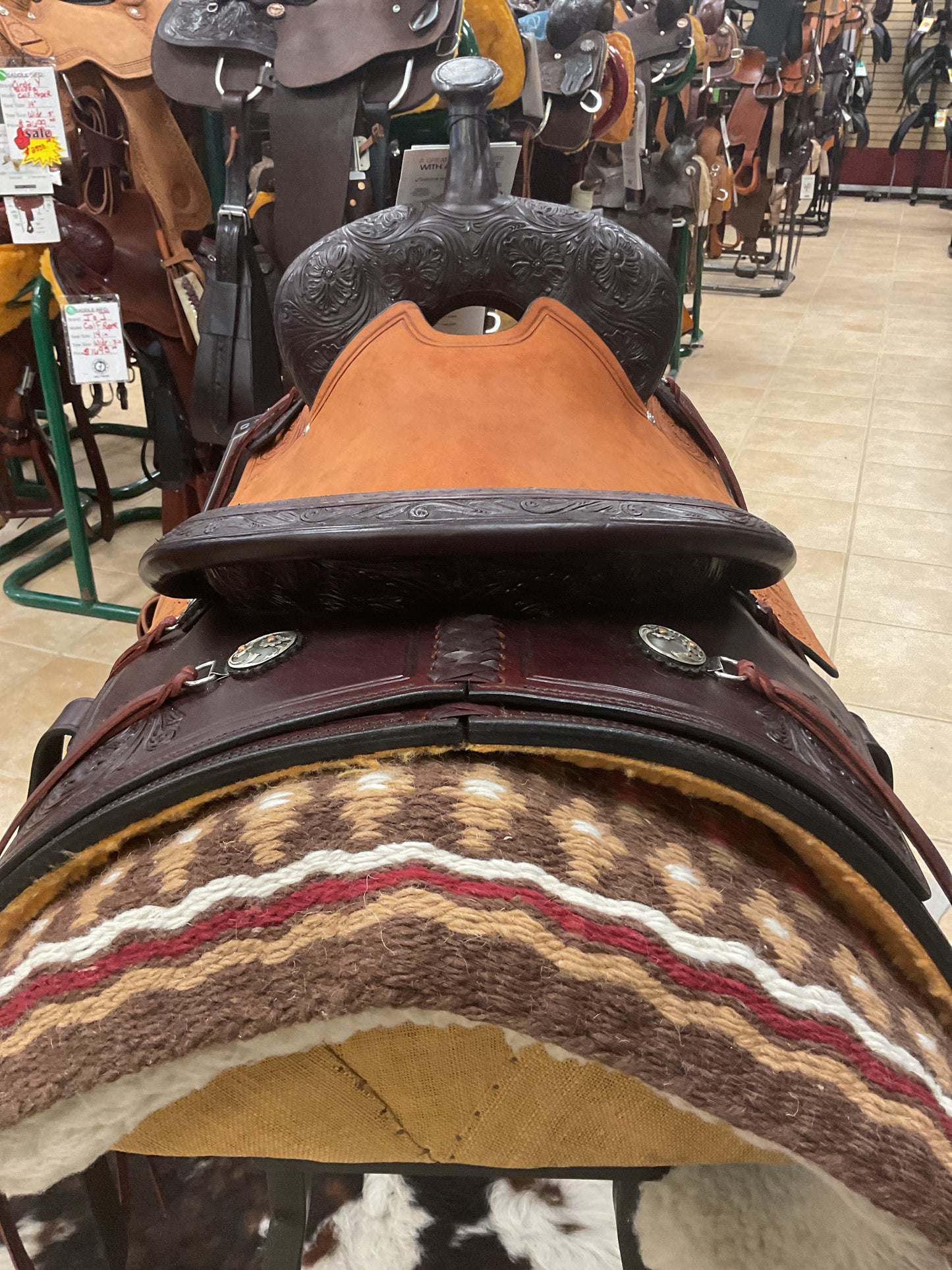 Circle Y Cody Crow Ranch Cutter