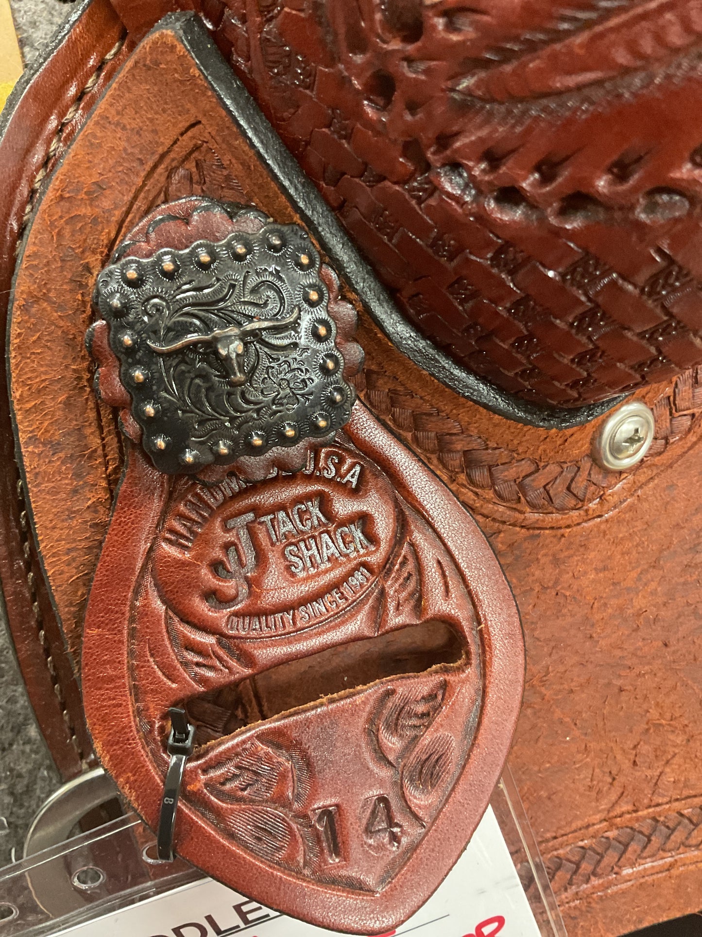 J&J Hardseat Calf Roper