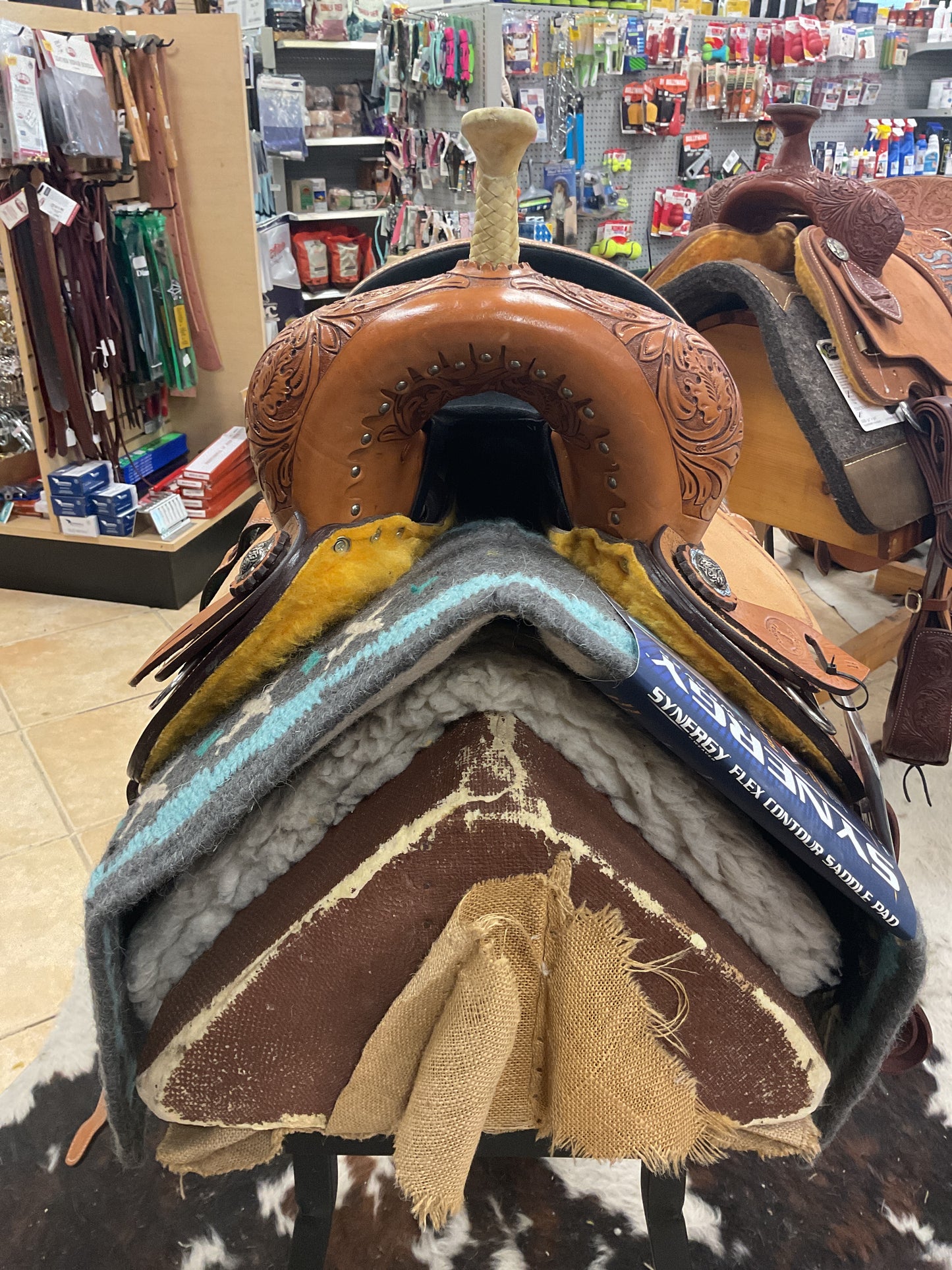 Circle J Barrel Saddle