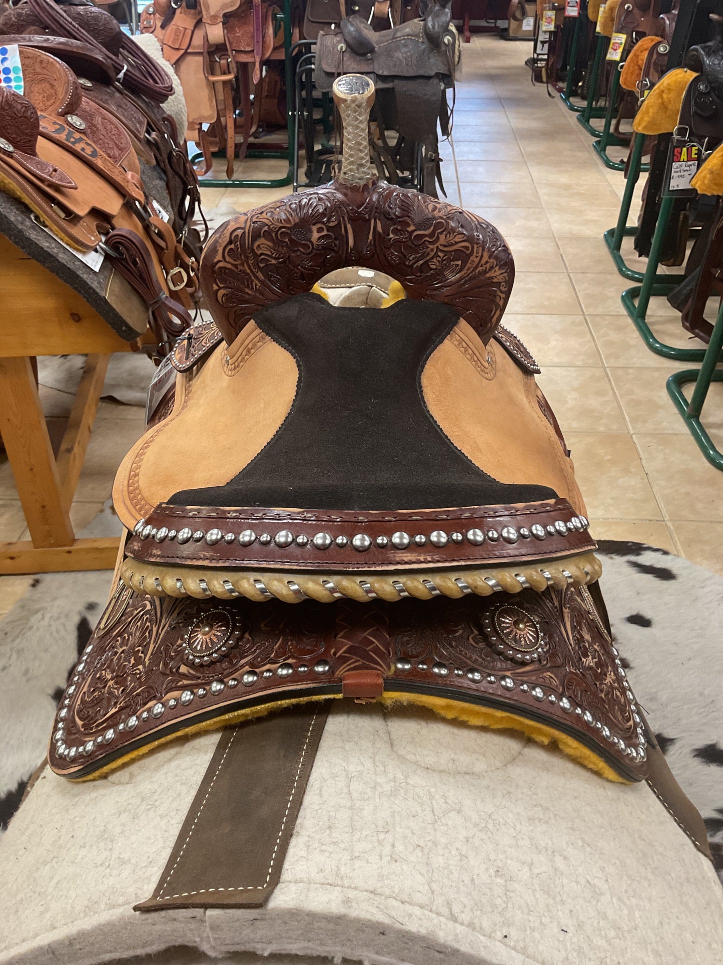 TexTan Barrel Saddle