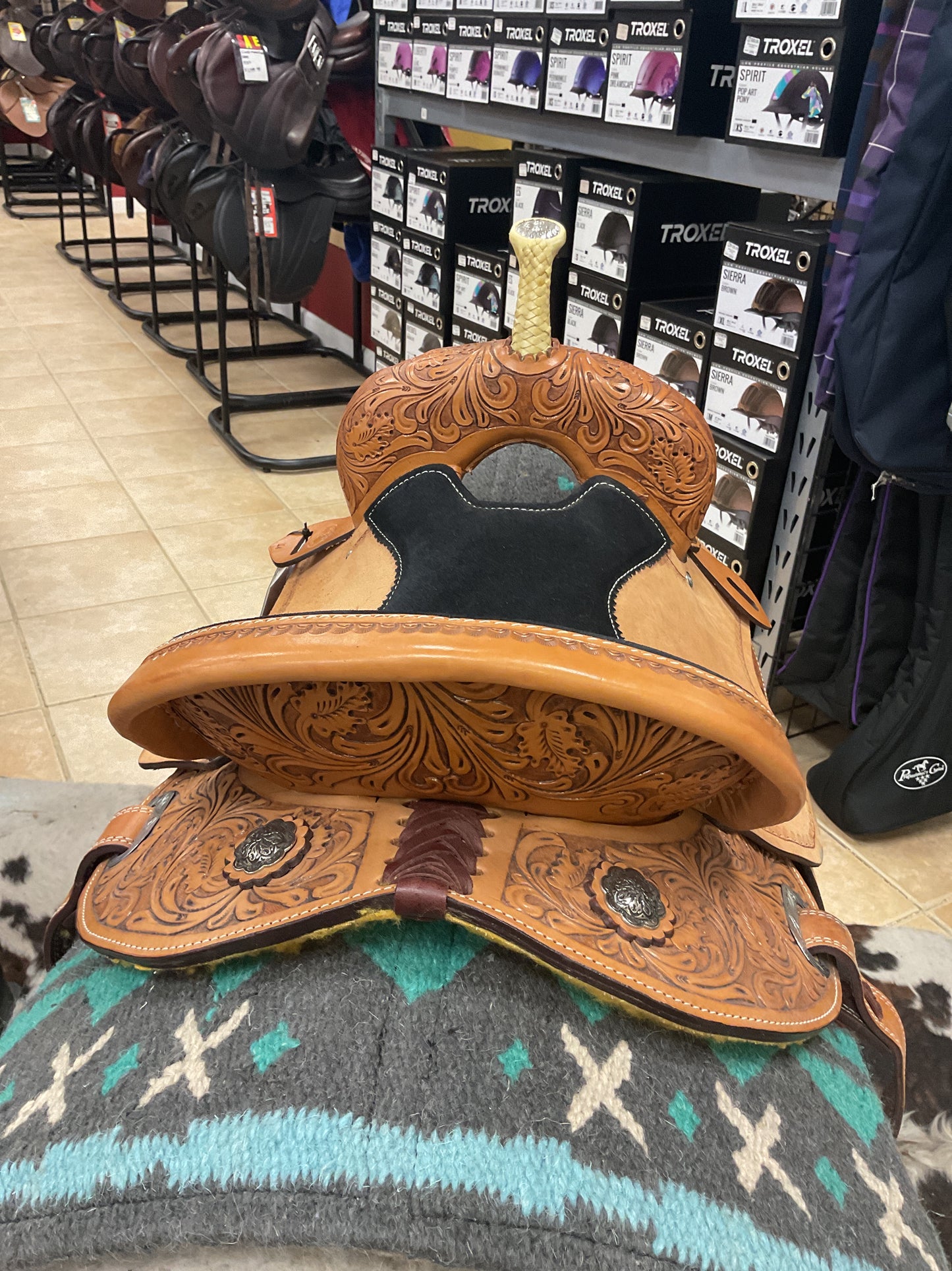 Circle J Barrel Saddle