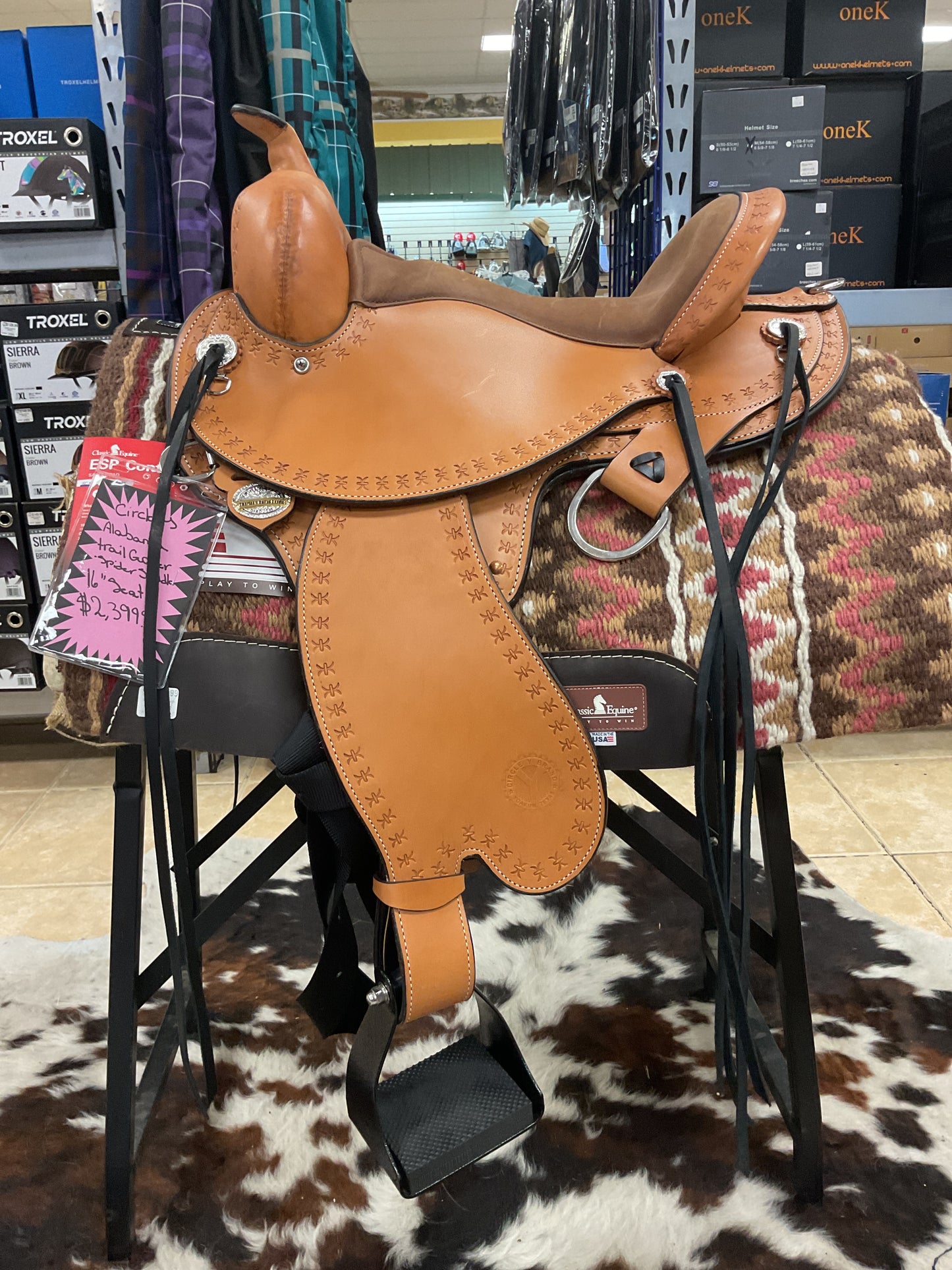 Circle Y Alabama Spider Gaited Trail Saddle