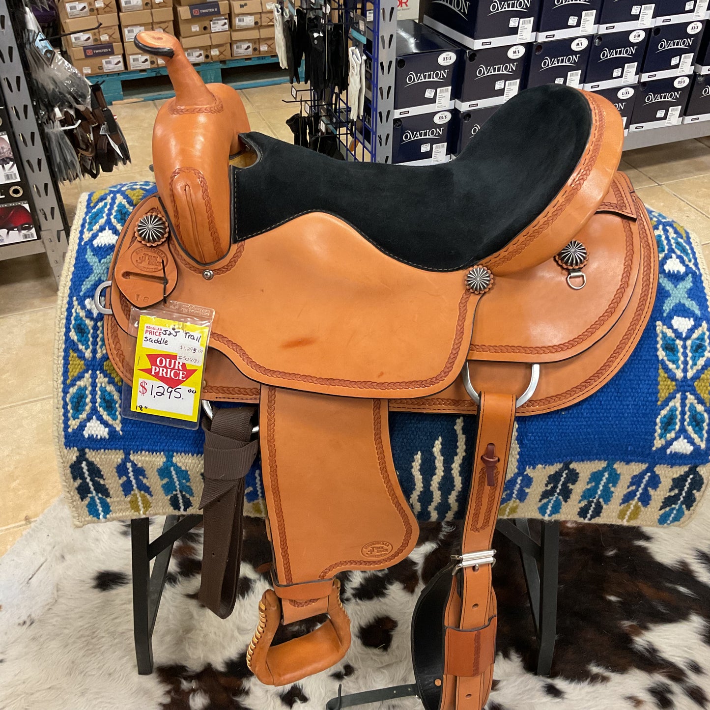 J & J Tack Light Oiled Trail
