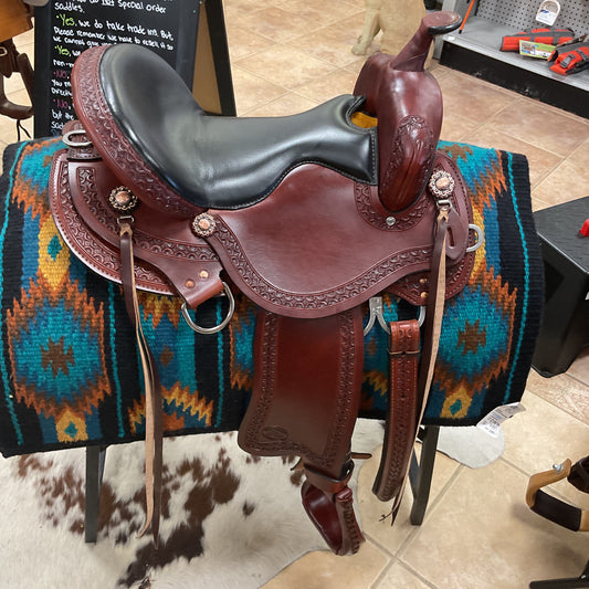 J & J Tack Burgundy Trail