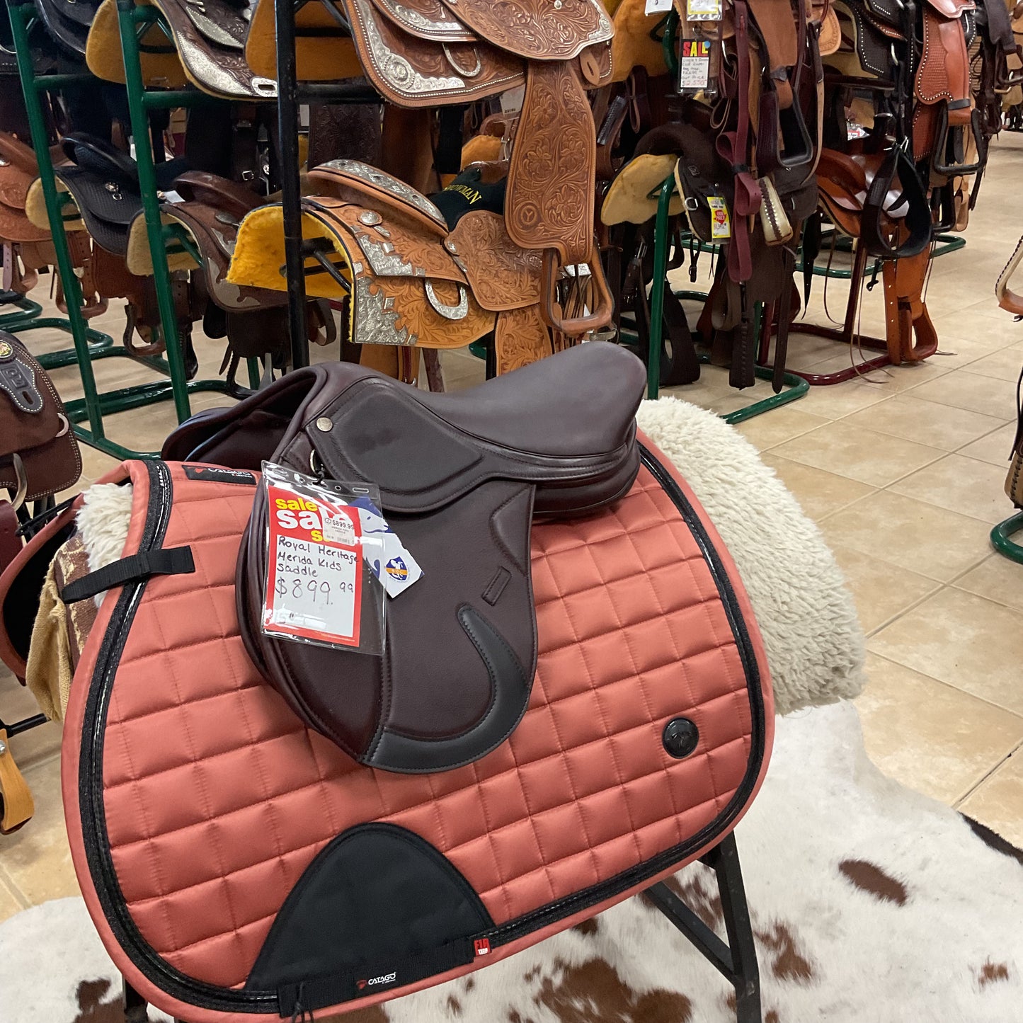 Royal heritage Merida kids saddle