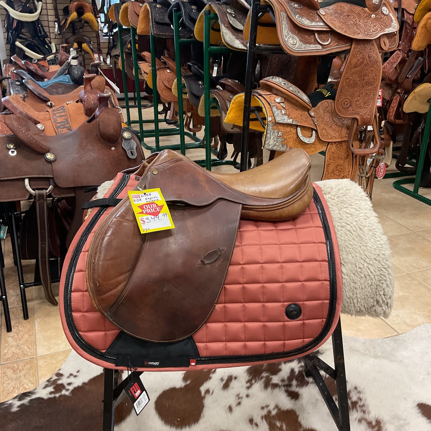 Used HDR English saddle