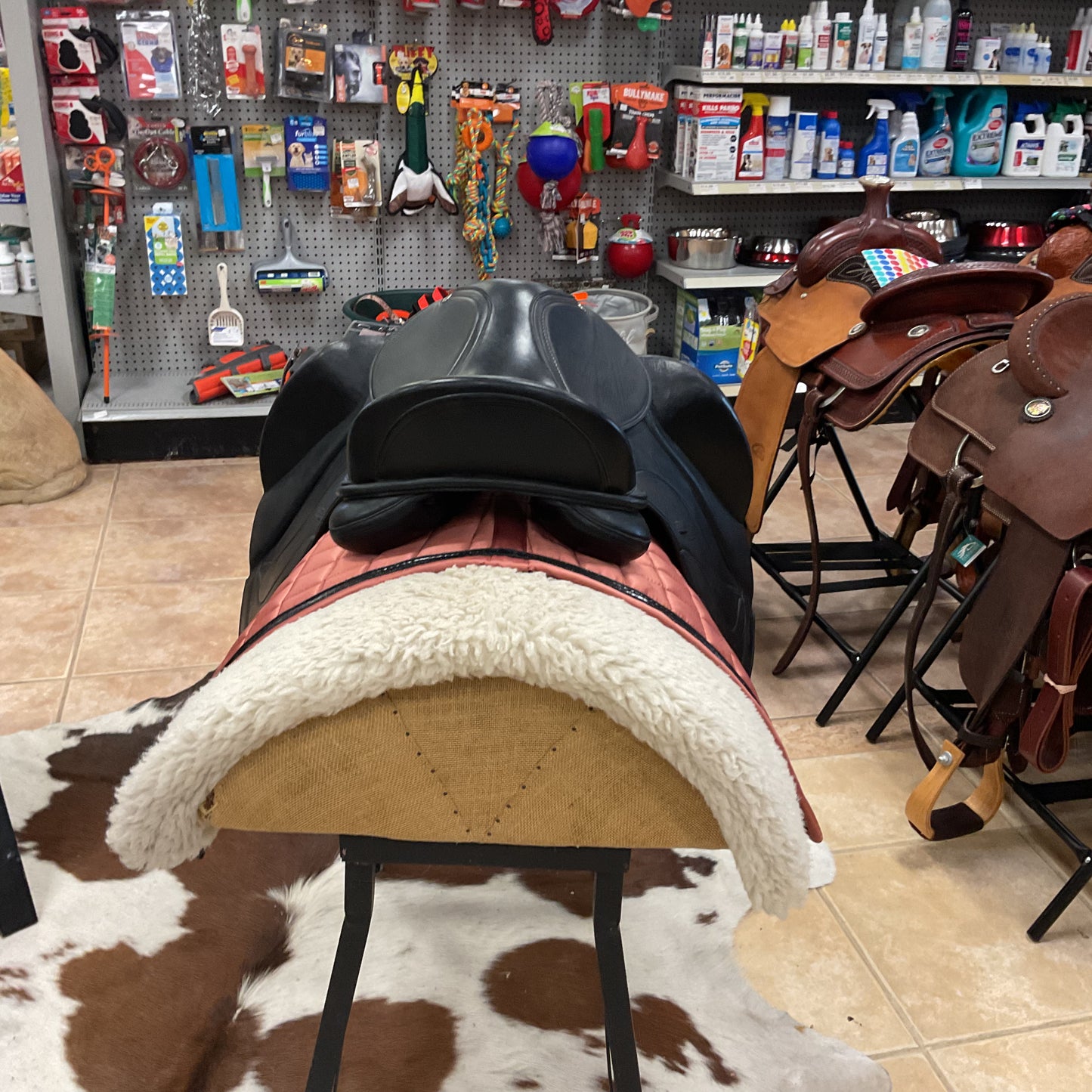 Used Royal heritage fauna dressage saddle