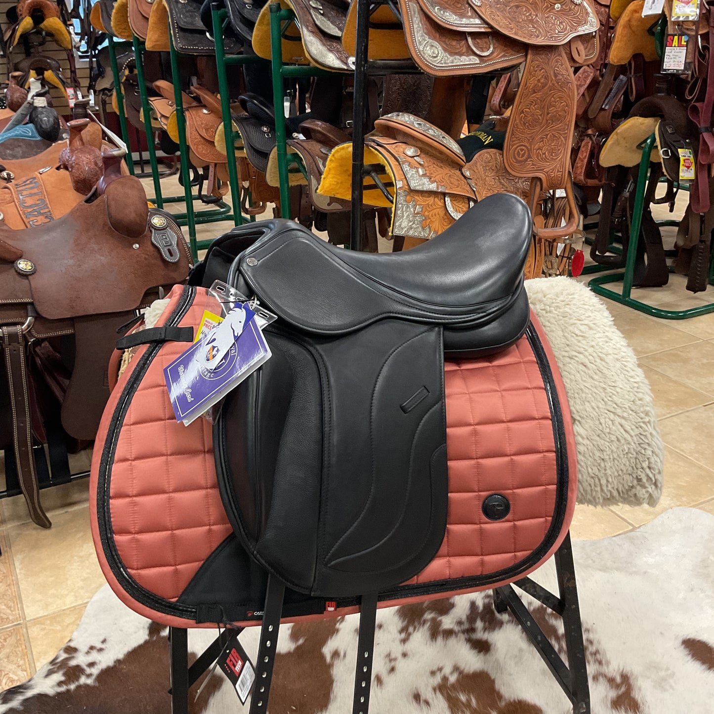 Royal heritage fauna dressage saddle