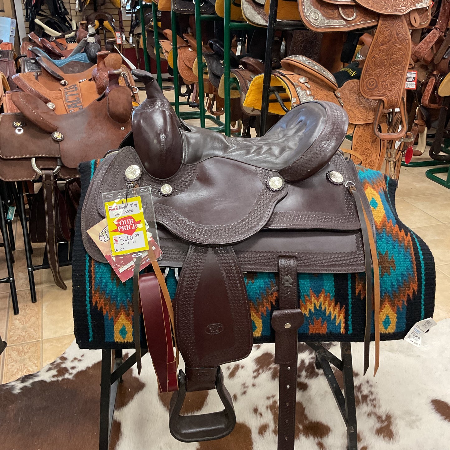 Royal king trail saddle