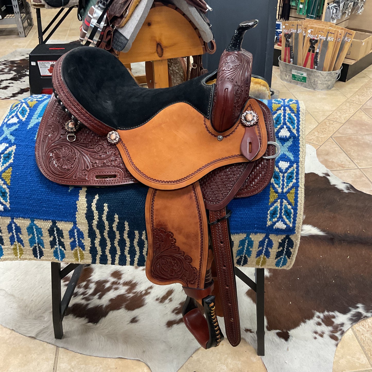 J & J barrel saddle