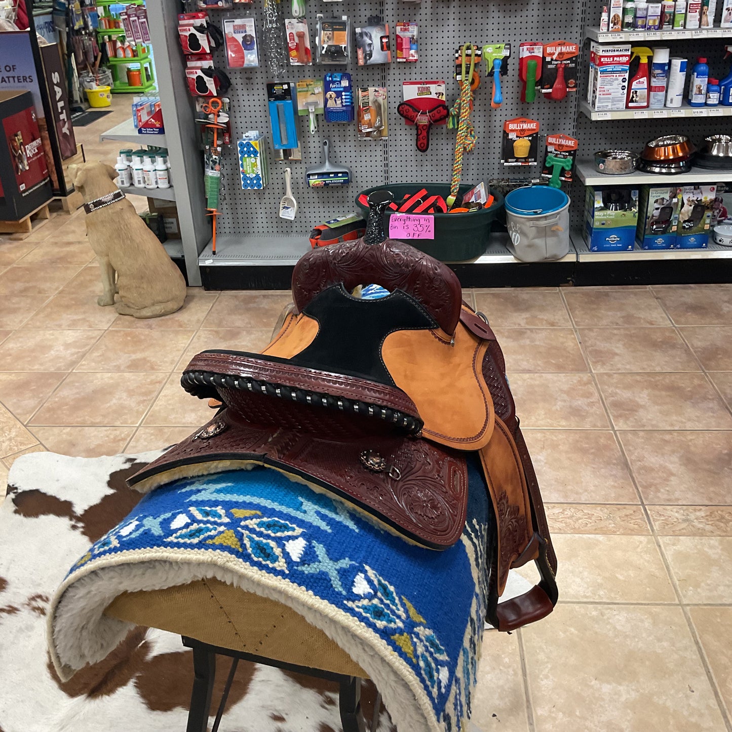 J & J barrel saddle