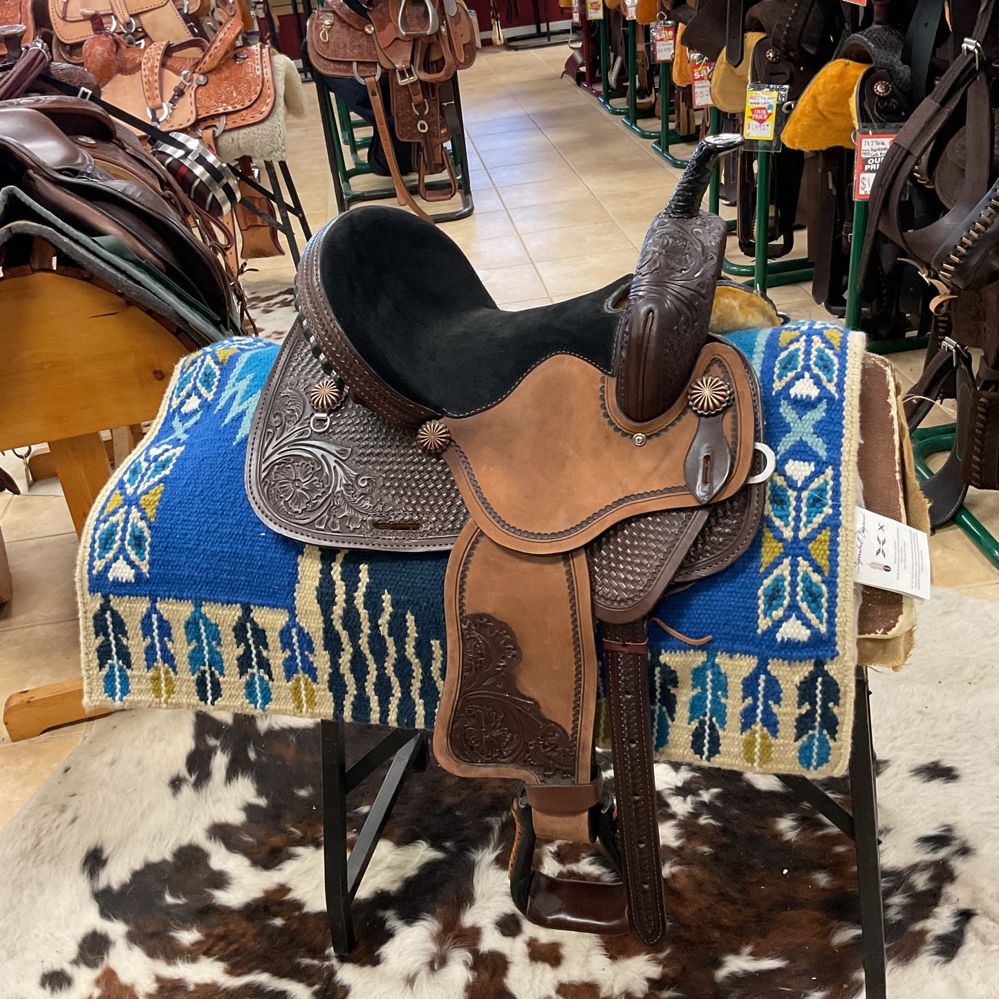 J & J barrel saddle