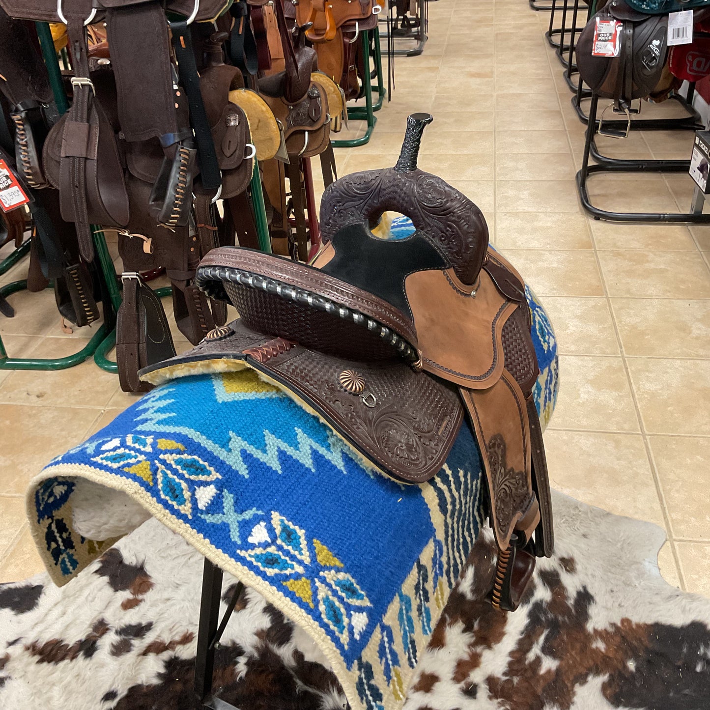 J & J barrel saddle