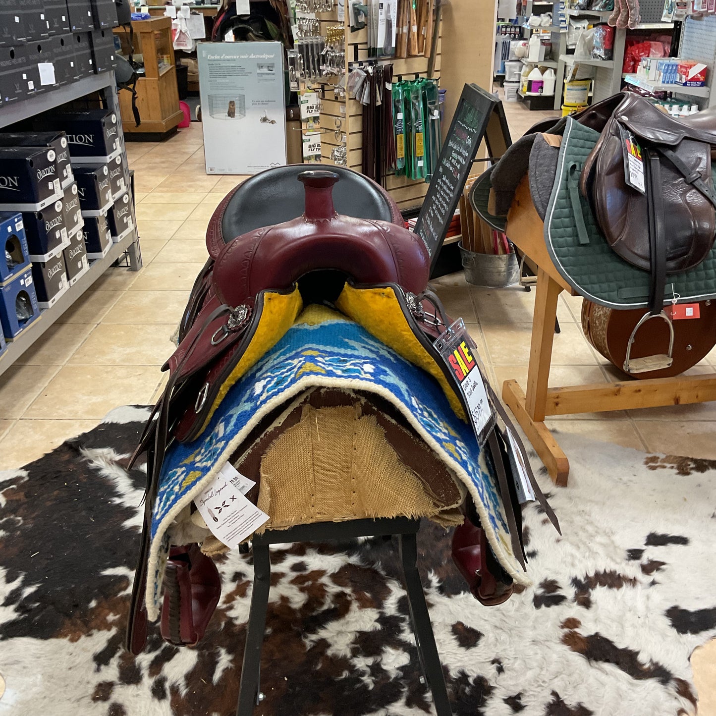 Circle S trail saddle