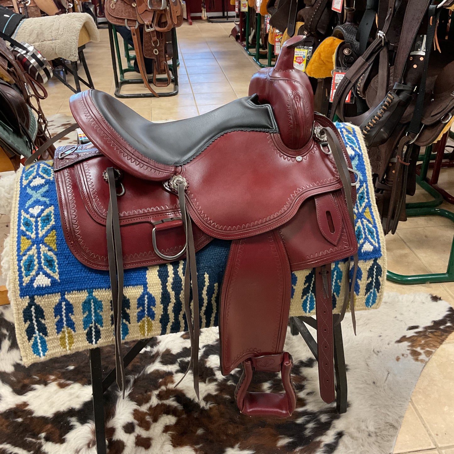 Circle S trail saddle