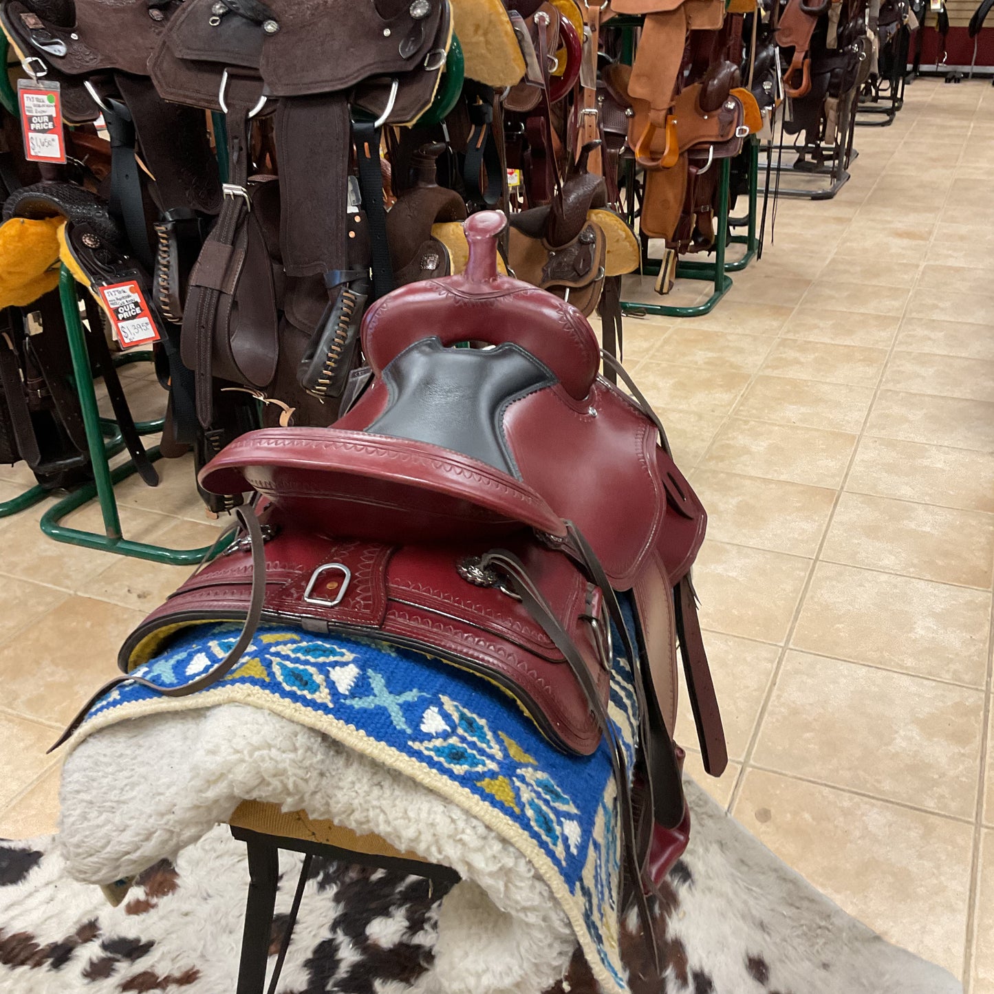 Circle S trail saddle