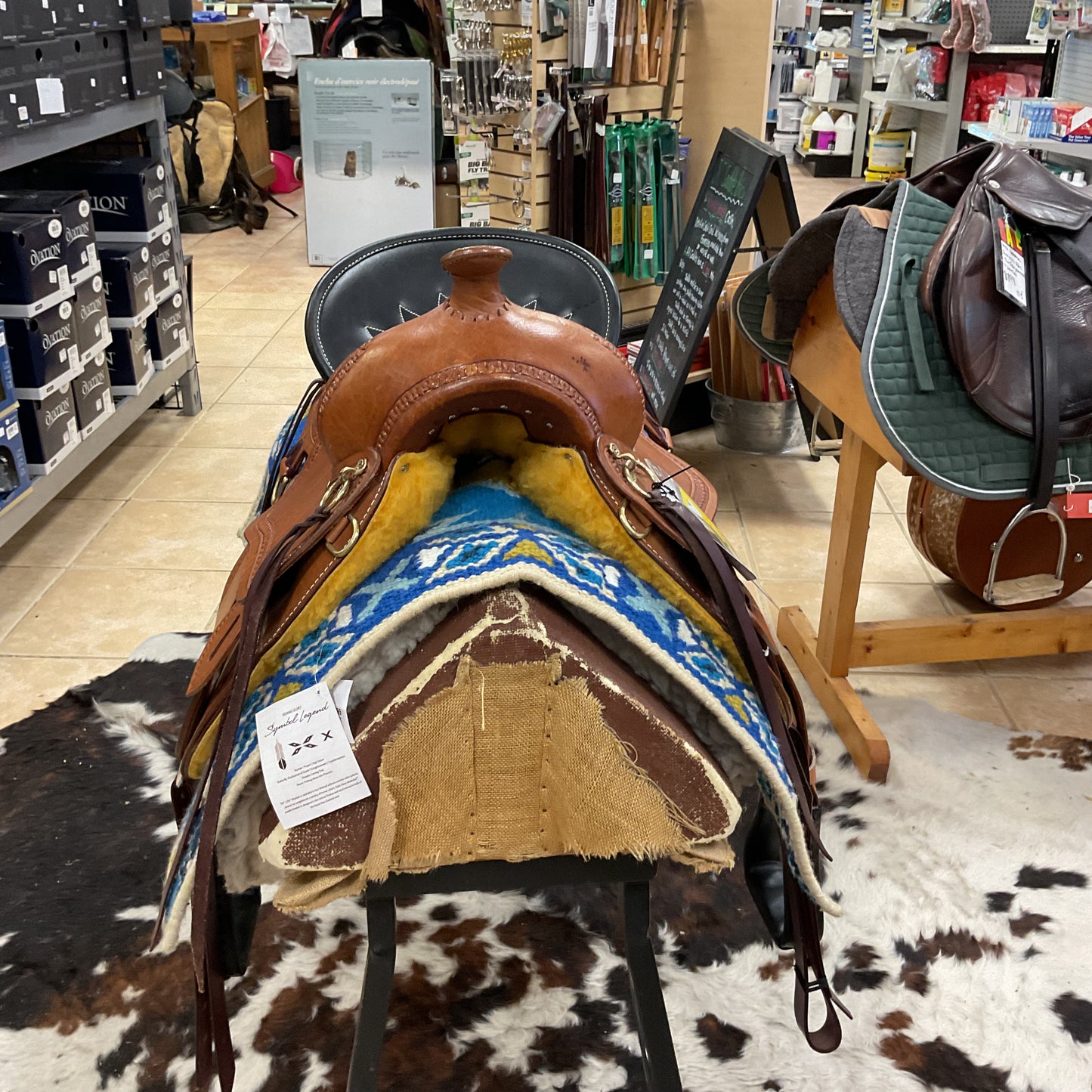 Double T trail saddle