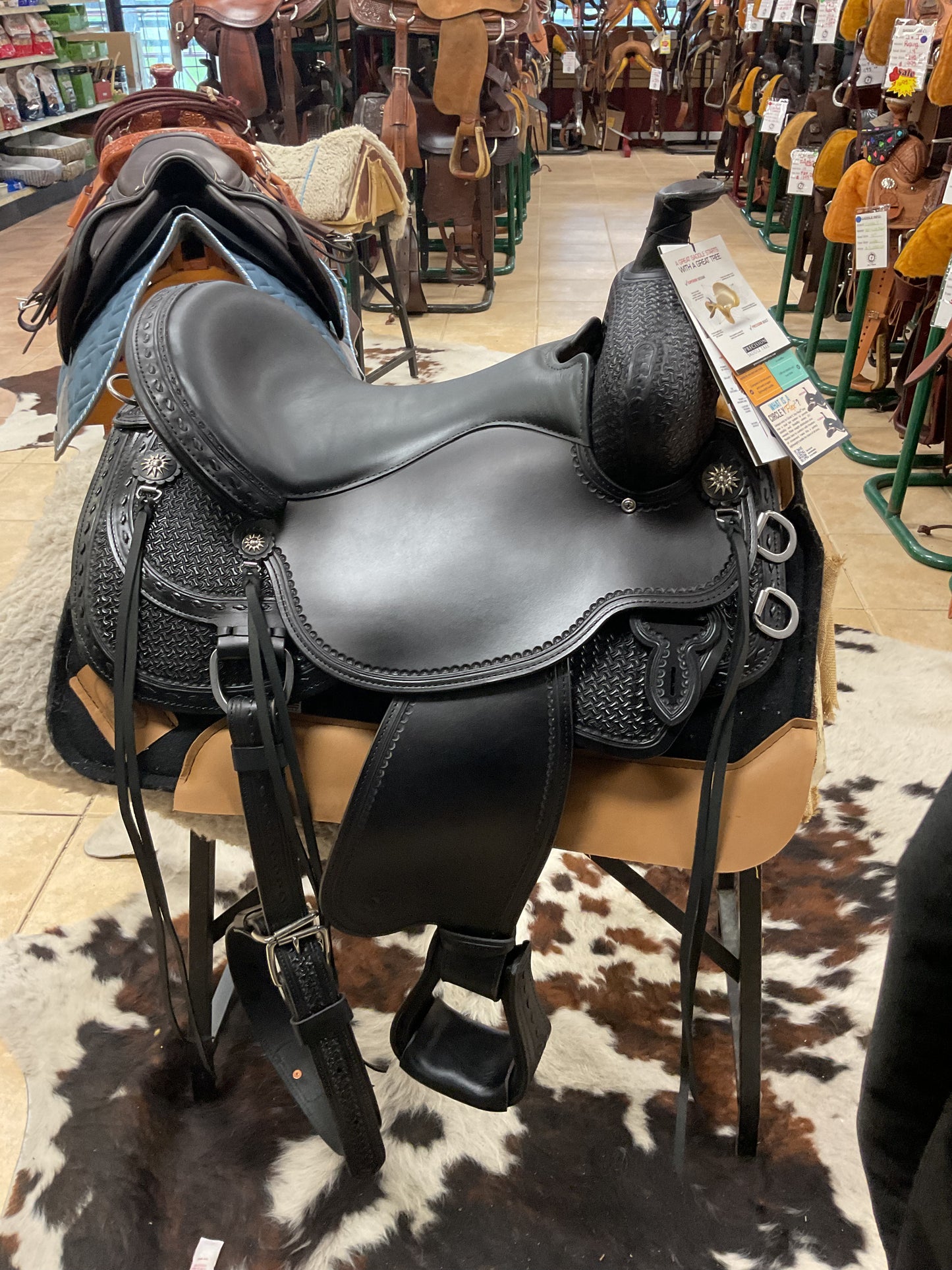 Circle Y Dark Rider Flex 2 1/2 Spider Trail