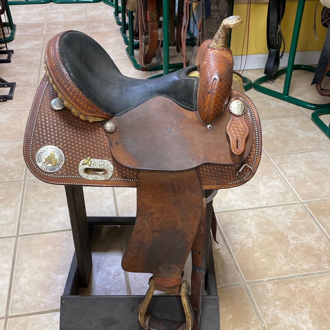 Tex Tan NBHA Barrel Saddle