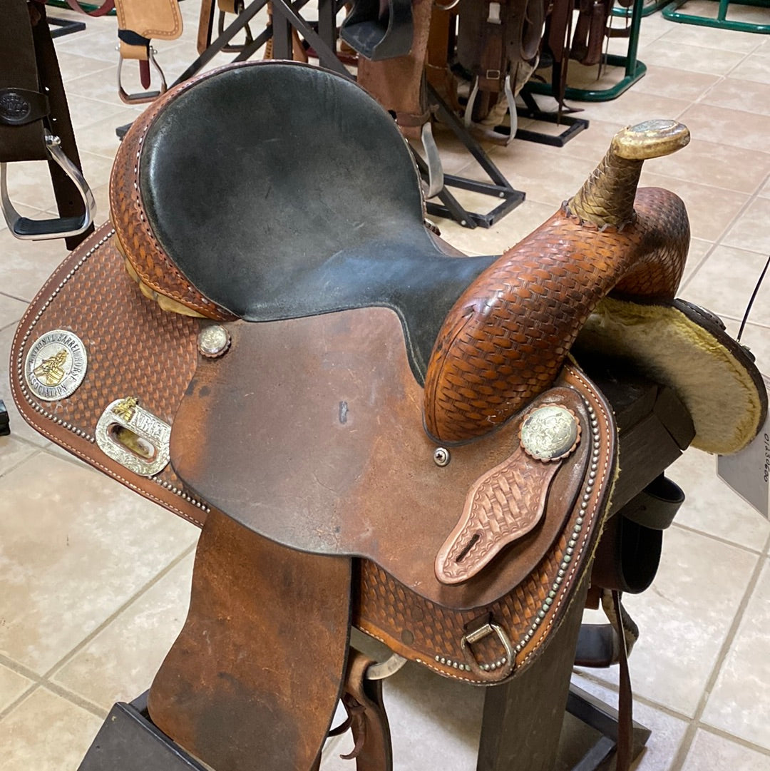 Tex Tan NBHA Barrel Saddle