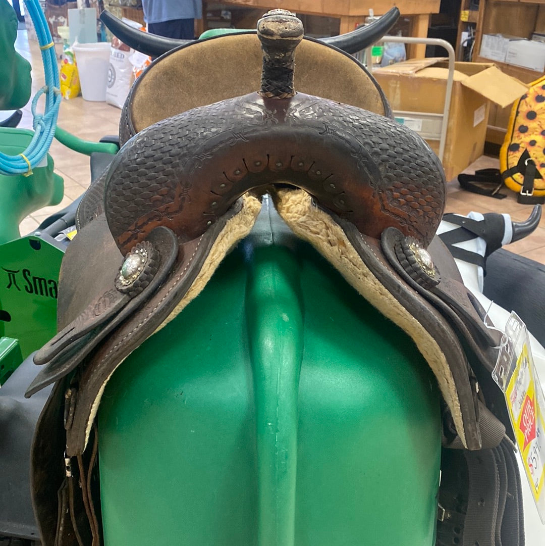 Charlie Ridley Barrel Saddle