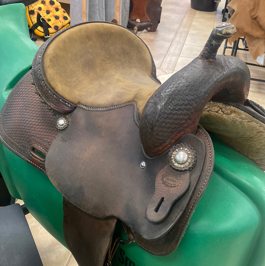 Charlie Ridley Barrel Saddle