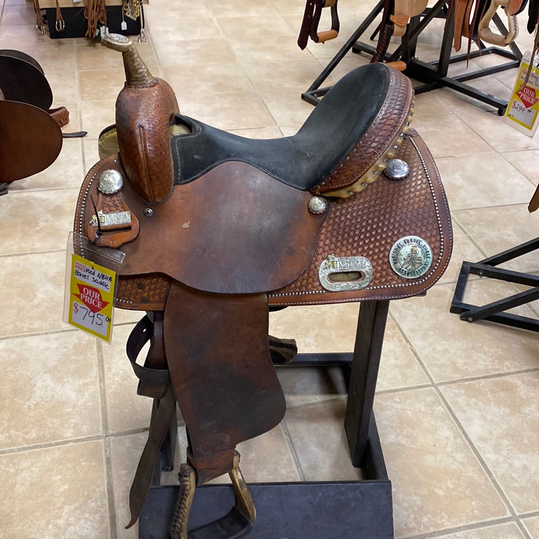 Tex Tan NBHA Barrel Saddle