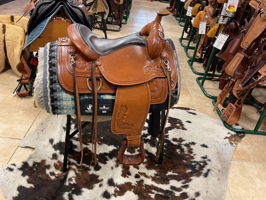 TEX TAN TRAIL SADDLE
