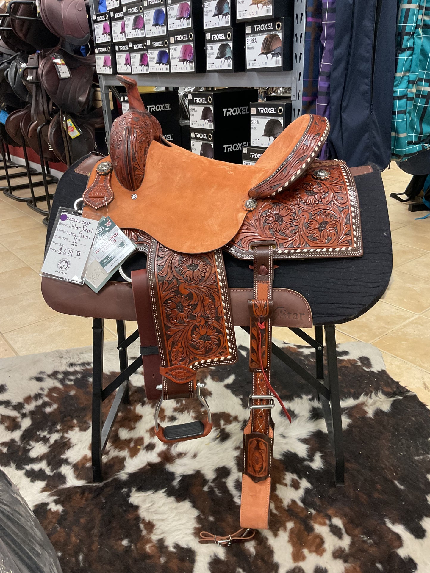 Silver Royal Autry Barrel