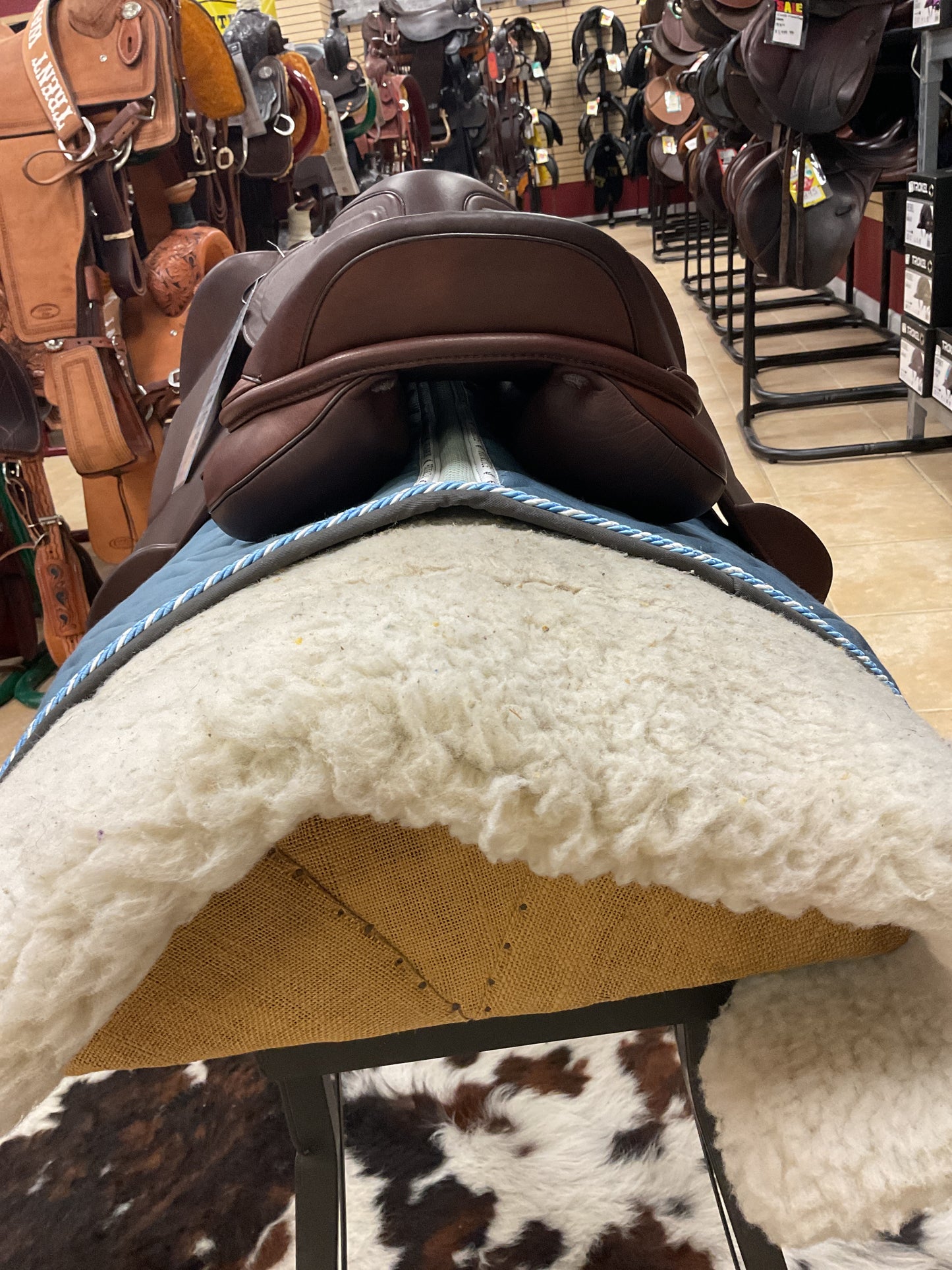 NEW RH Merryweather MONOFLAP Event Saddle
