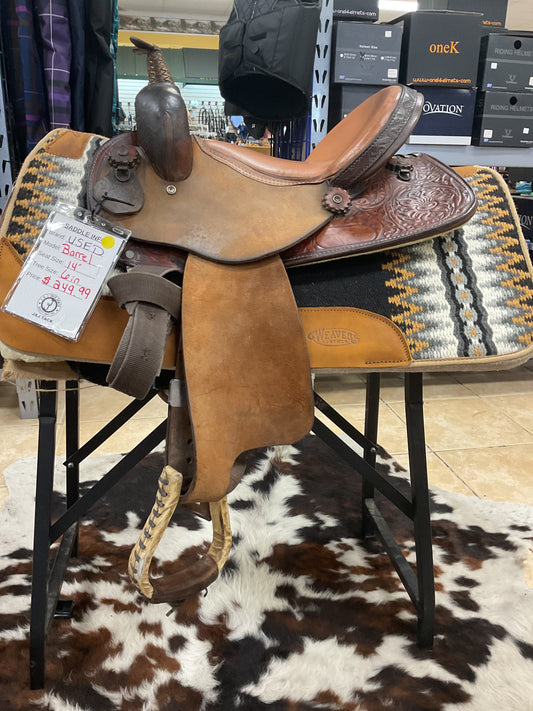 Used Barrel Saddle