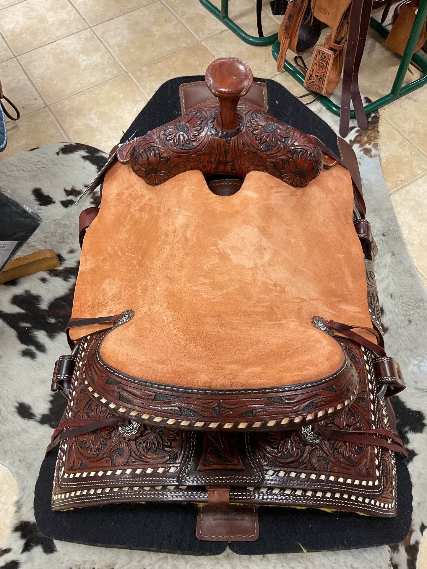 Silver Royal Roping Saddle