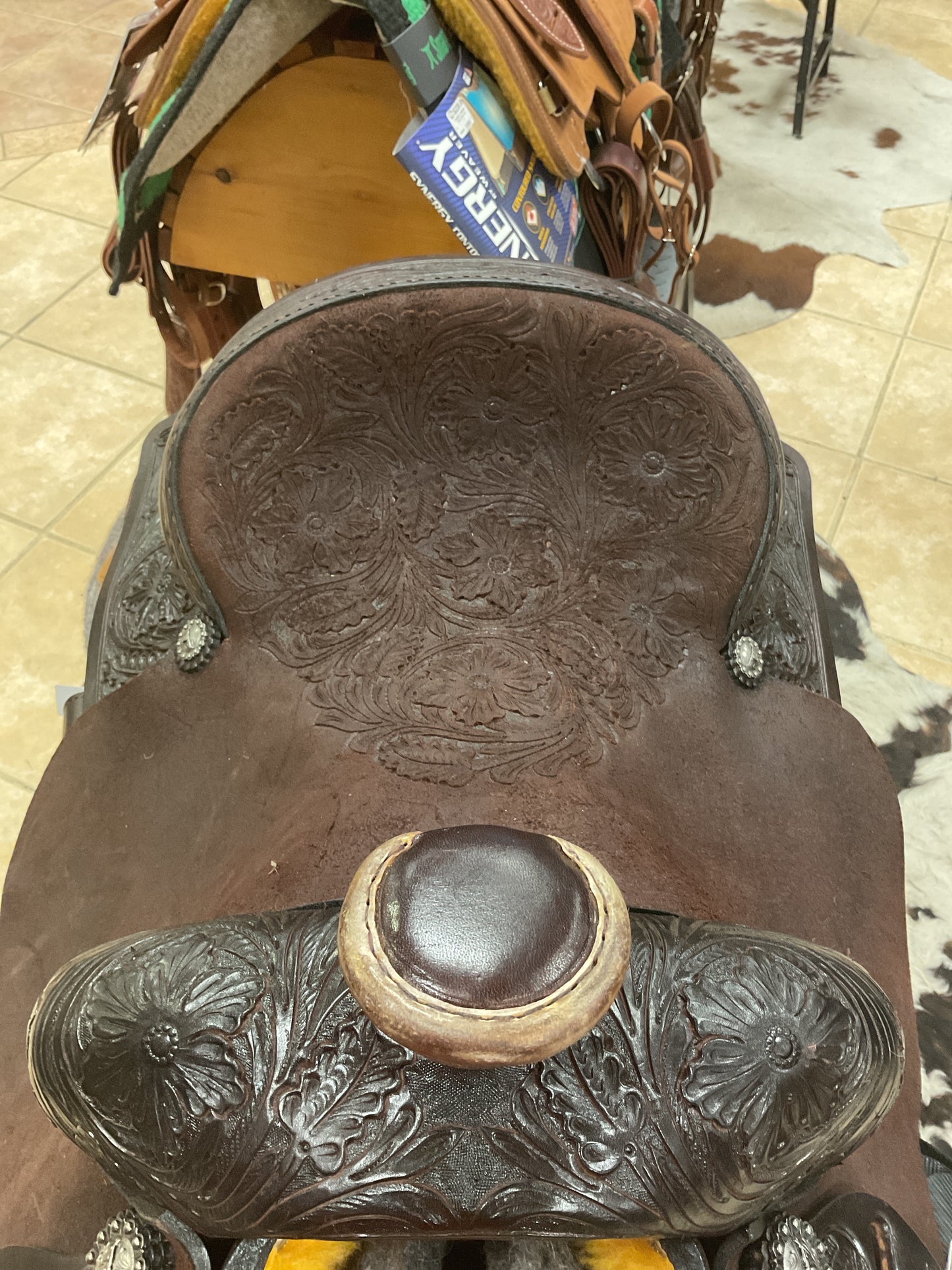 J&J Hardseat Calf Roper