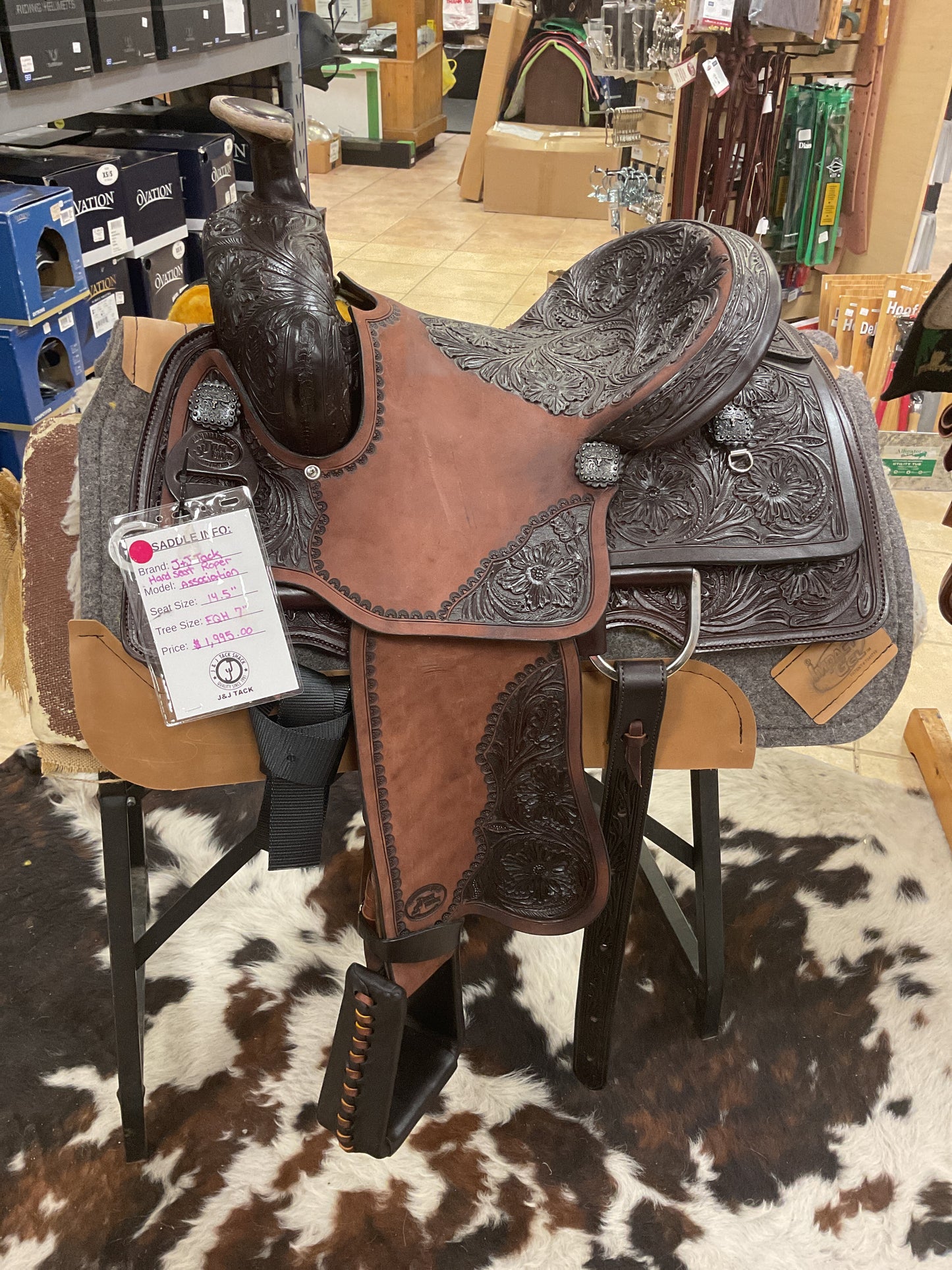 J&J Tack Hardseat Association Roper