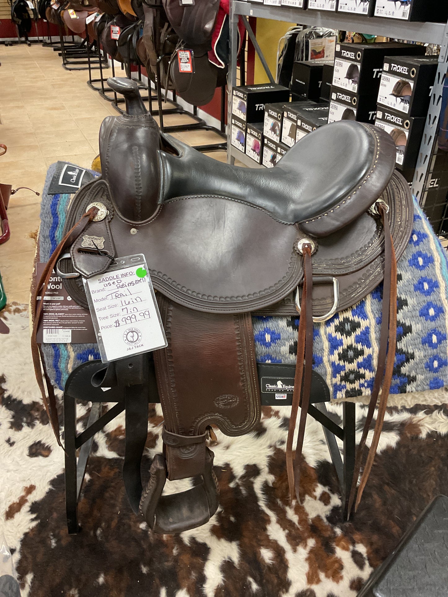Used Reinsman Trail Saddle