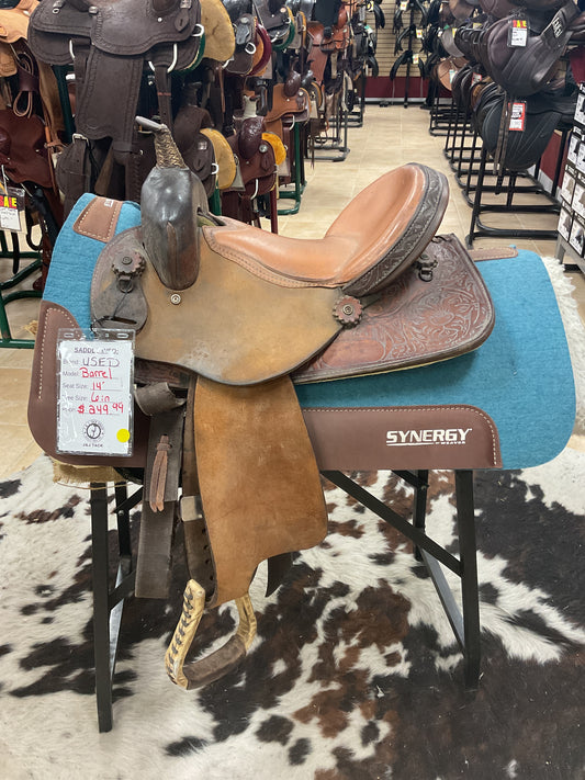 Used Barrel Saddle