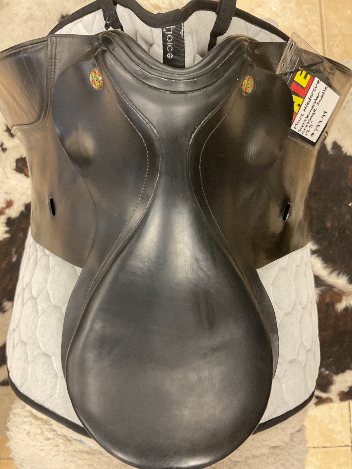 Used Karl Niedersur Sattlemeister Dressage Saddle