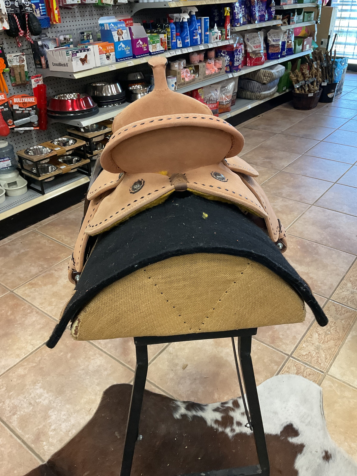 King barrel saddle
