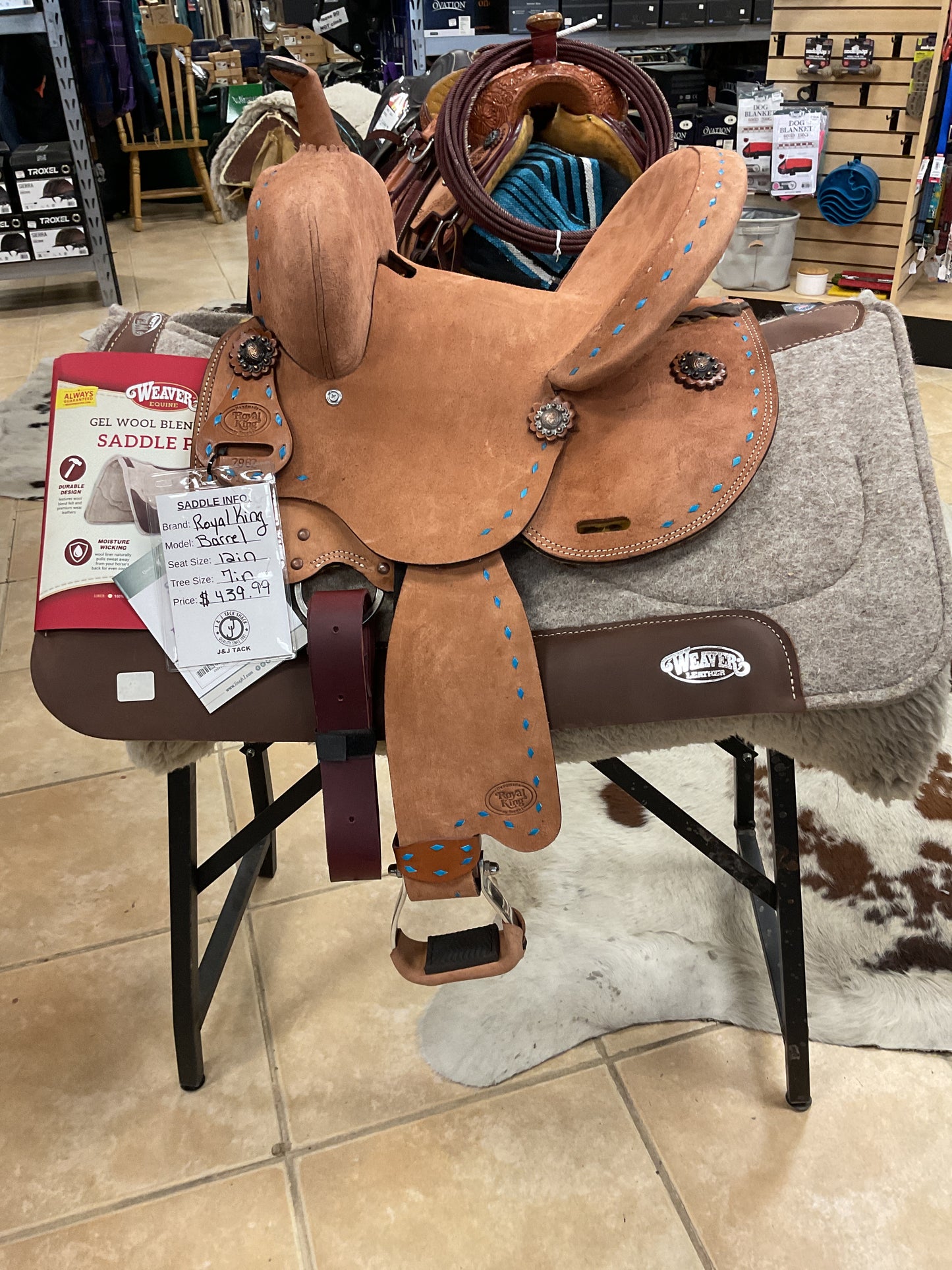 Youth Royal King Barrel Saddle
